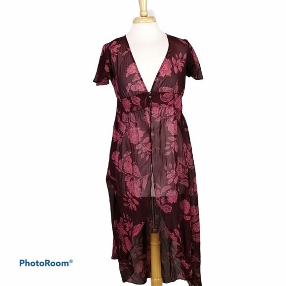 ✨HP✨Arizona Jean Co. Floral Print Maxi Top✨ - Picture 12 of 13